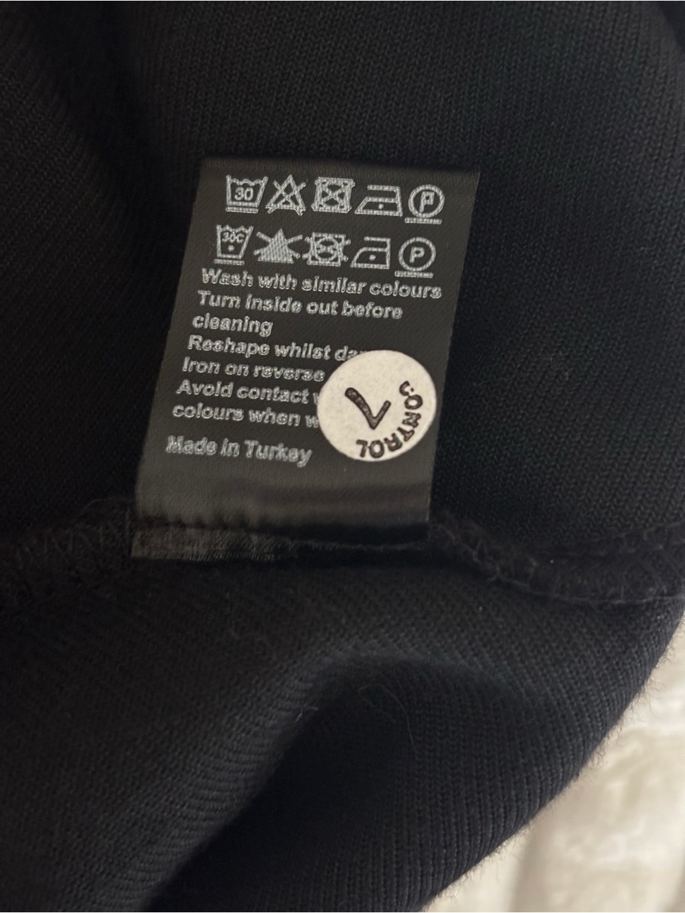 ME+EM Women's Black Sleeveless High Neck Stretch Velour Swing Dress Sz 12 NEW - Picture 8 of 8